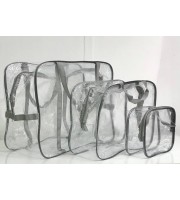 Комплект из 3-х сумок в роддом серый (KS-004)